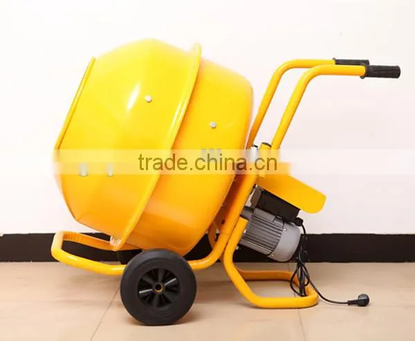 Easily Movable Electric Wheelbarrow Concrete Mortar Mixer With Multifuctions