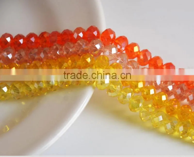 8mm Special design flat crystal beads for home decotaction