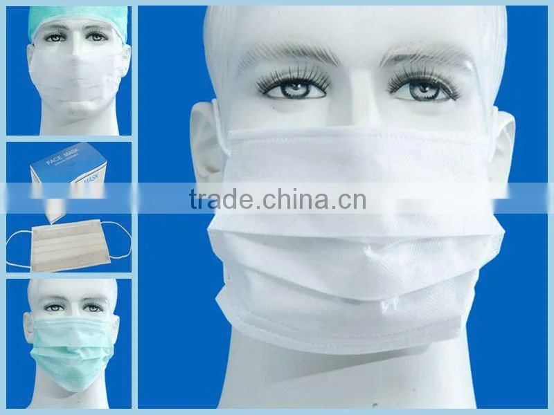 Disposable Medical 3ply Face Mask with Earloop