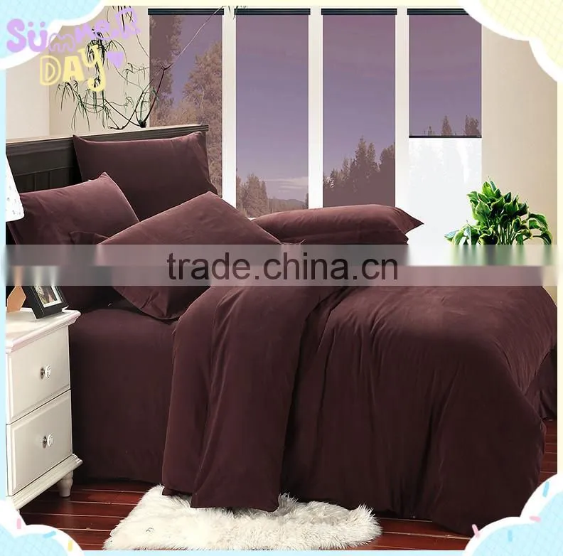 China cheap microfiber fabric wholesale aldi hotel comforter sets bedding, used hotel bedding for sale