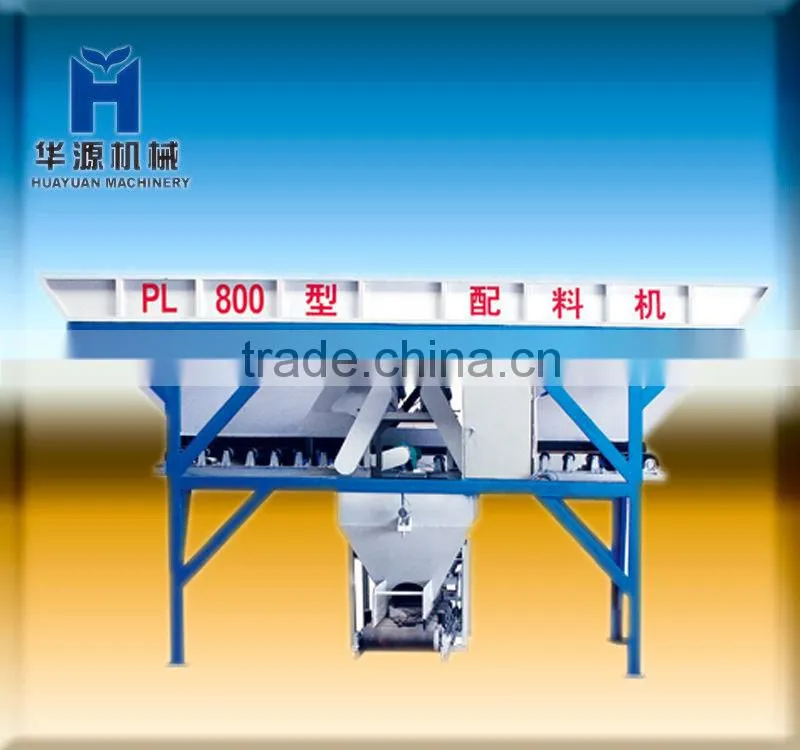 PL 800 batcher machine for concrete low investment