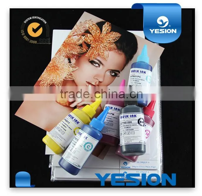 Wholesale desktop inkjet printer high glossy photo paper waterproof A4