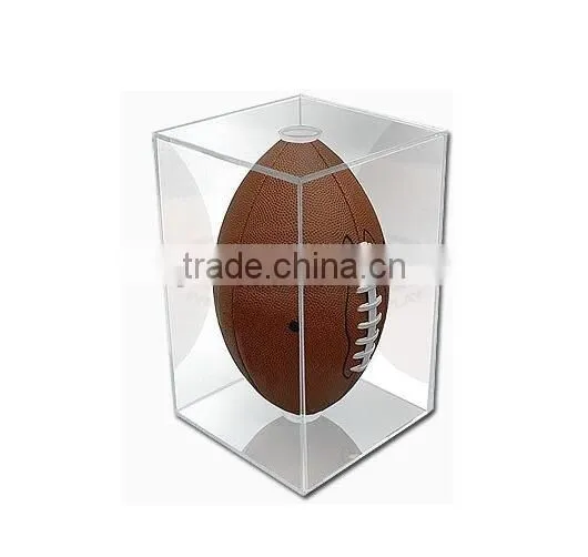 clear acrylic football display box
