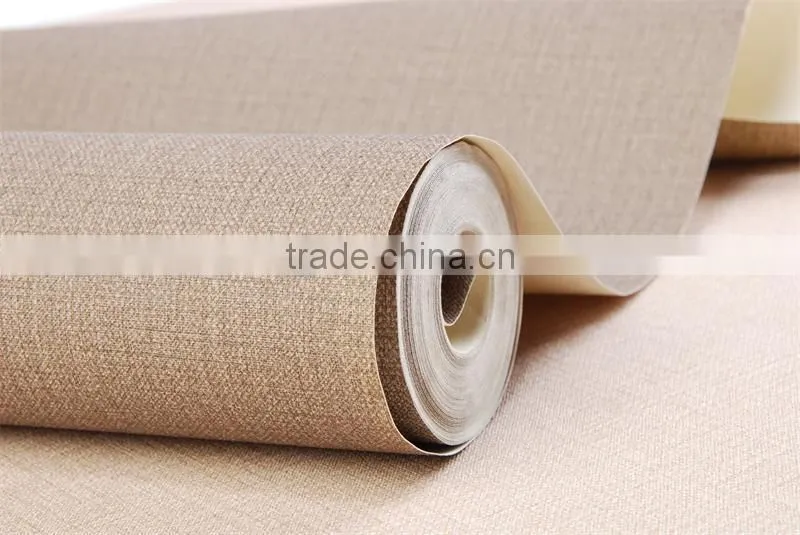 korea solid color vinyl wallpaper waterproof wallpapers for bathrooms