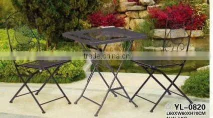metal outdoor furniture Hot Sell Model garden mosaic furniture