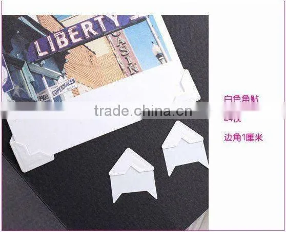 ,Fashion photo corner sticker, Cute note Decoration label, Excellent quality
