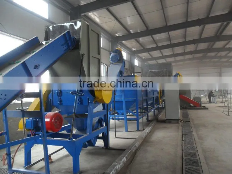 plastic recycling washing and cleaning machinery
