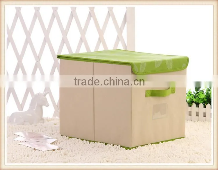 Wholesale in stock 4 color nonwoven storage box