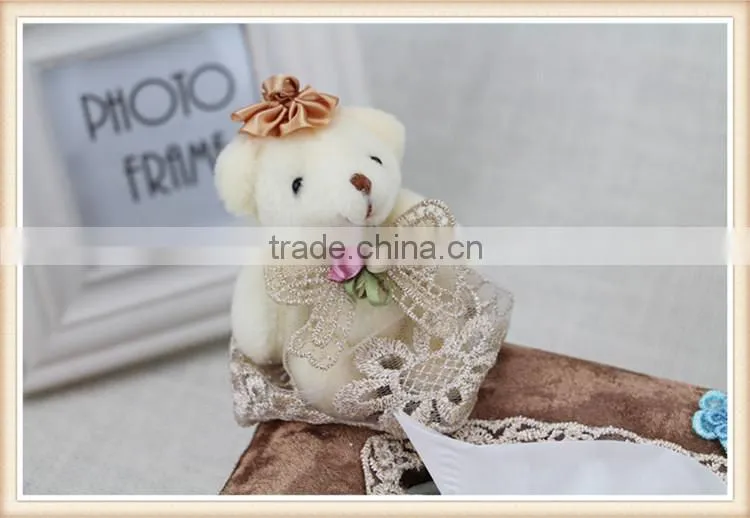 Bear decoration royal tissue box