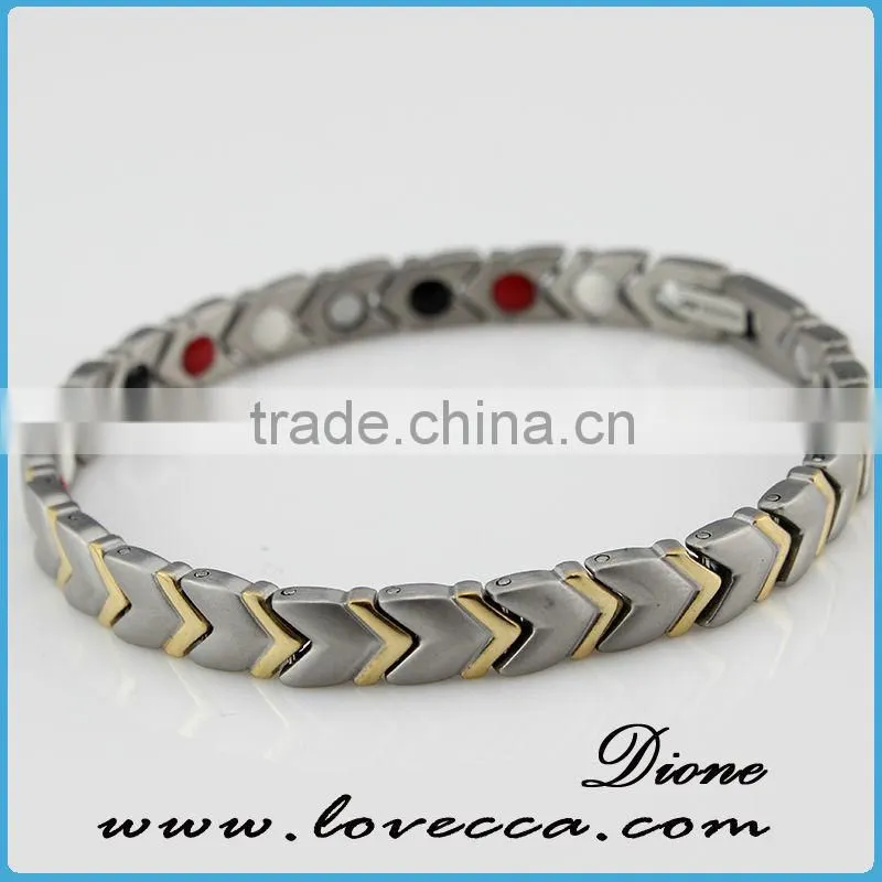 Titanium Magnetic Energy Armband Power bio magneitc titanium bracelet