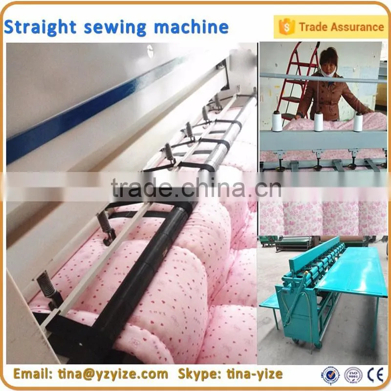 Industrial used multi needle / sleeping bag quilting / sewing machine