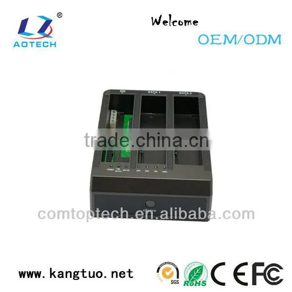 Three bays SATA IDE USB3.0 for 2.5/3.5 inch hard drive docking station