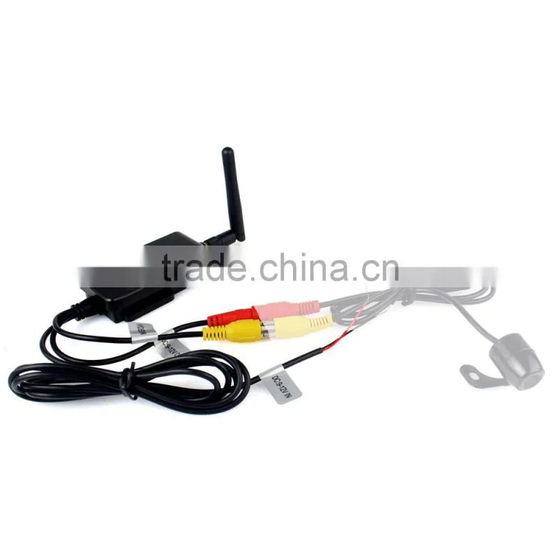 New Black WIFI Wireless Car Backup Realtime Video Transmitter 12V DC For iPhone Android