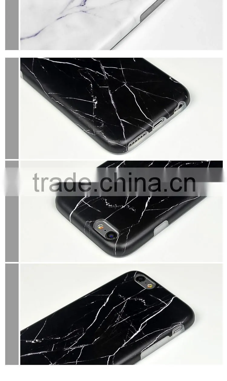 IMD marble cell phone case for iphone 6 4.7 6 plus inch case