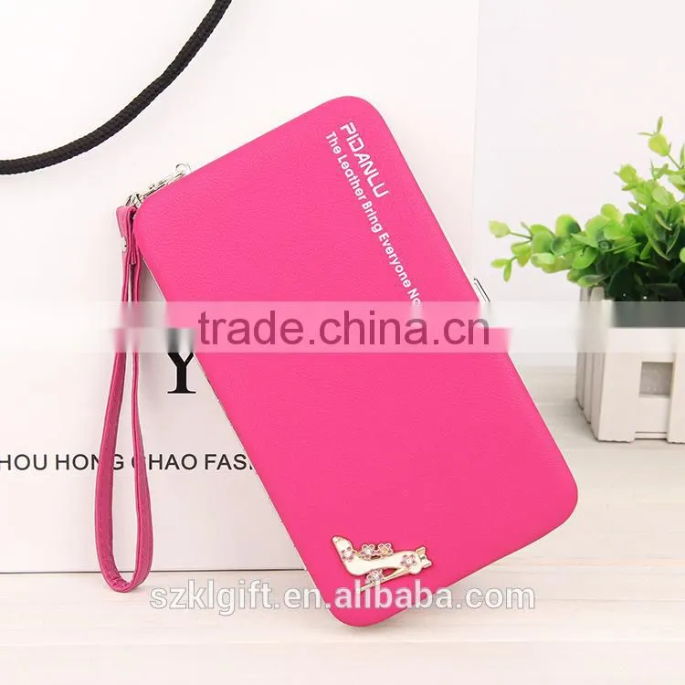 High quality wallet for ladies famous brand ladies wallet womens billfold wallet