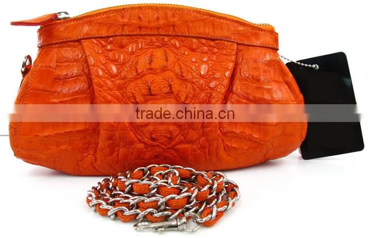 fashion women genuine leather handbag crocodile bag clutch bag shoulder bag