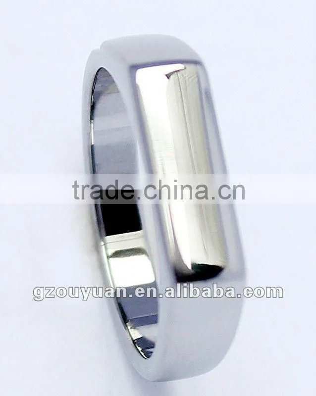 Very popular simple design titanium ring