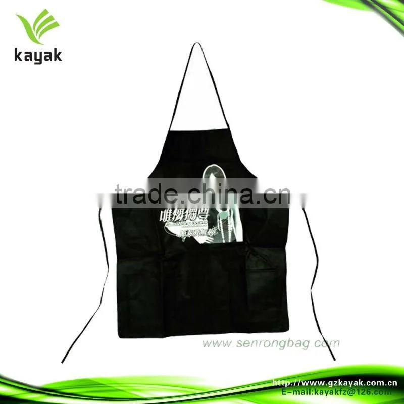 Custom cheap PVC kitchen apron waterproof