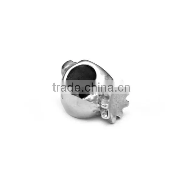 Silver Stainless Steel Frog Bead Bracelet Accessories