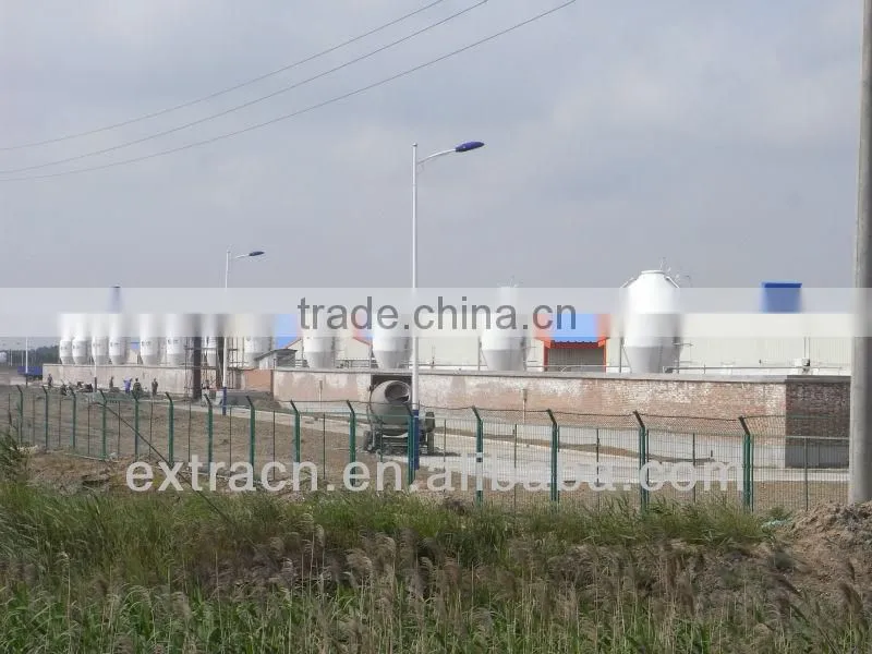 Feeding fiberglass silo for pig equipment