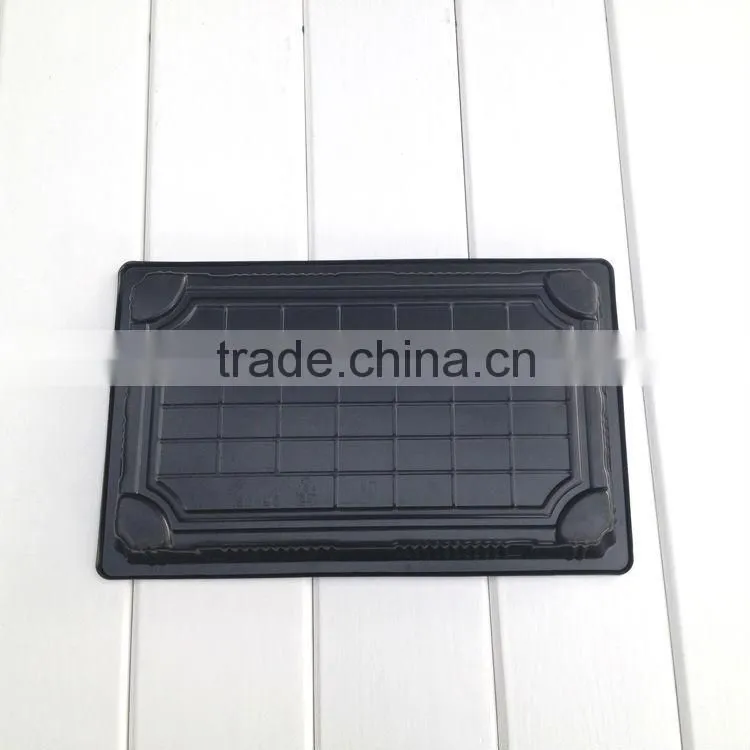 plastic sushi container food sushi packaging box Decorative pattern Sushi Boxes Plastic