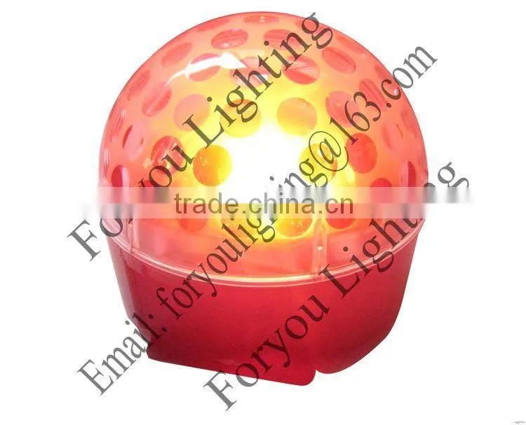 Good quality export 6*1w rgbwap leds led crystal ball stage effect lighting