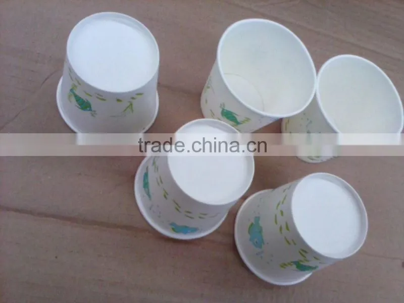 disposable coffee paper cups with cartoon design