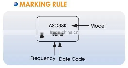 3.2x2.5mm SMD Crystal Oscillator (32.768KHz) (1.8V)