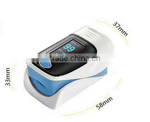 Blood testing pulse oximeter