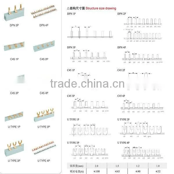International Standard Copper Busbar Series