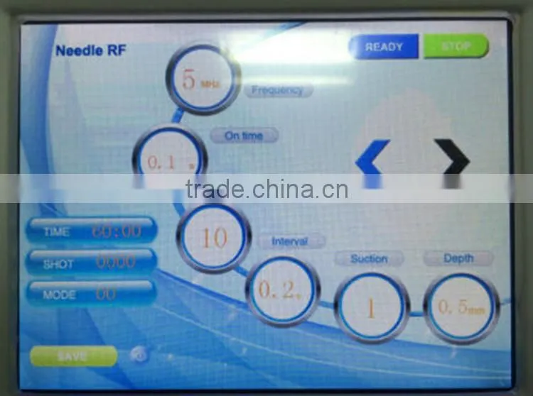 OEM service Professional portable fractional rf microneedle therapy machine for acne scars