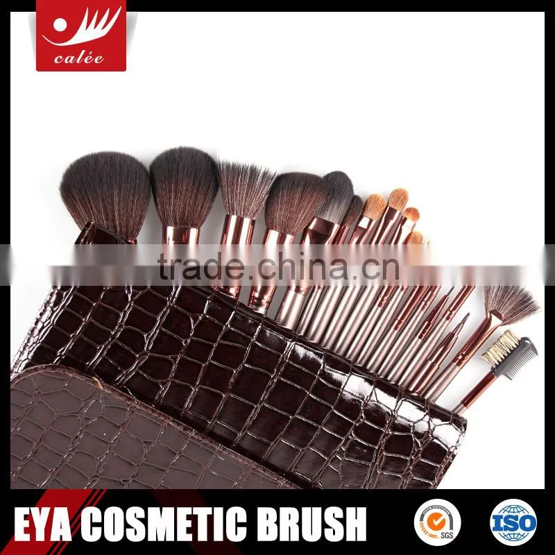 18 pcs Pro Cosmetic Makeup Brush Set Kit +Case