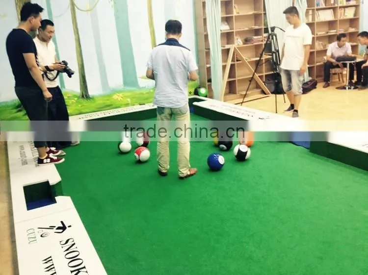 2016 new game snooker ball table,billiard soccer ball game