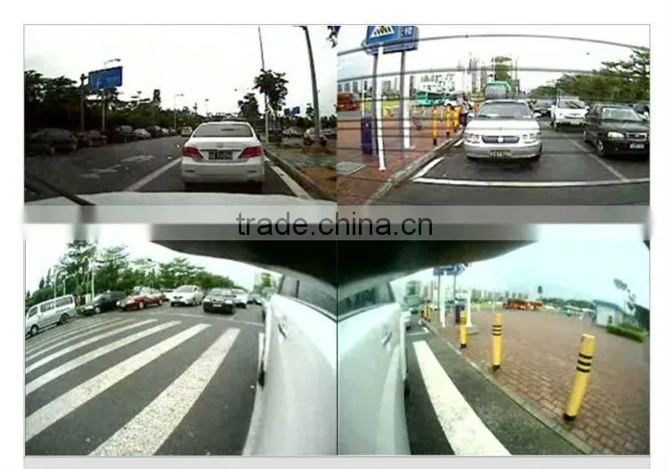 360-degree full views car camera dvr