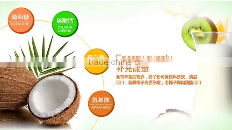 Manufacturer supply pure and natural spray-dried coconut milk powder/instant coconut powder