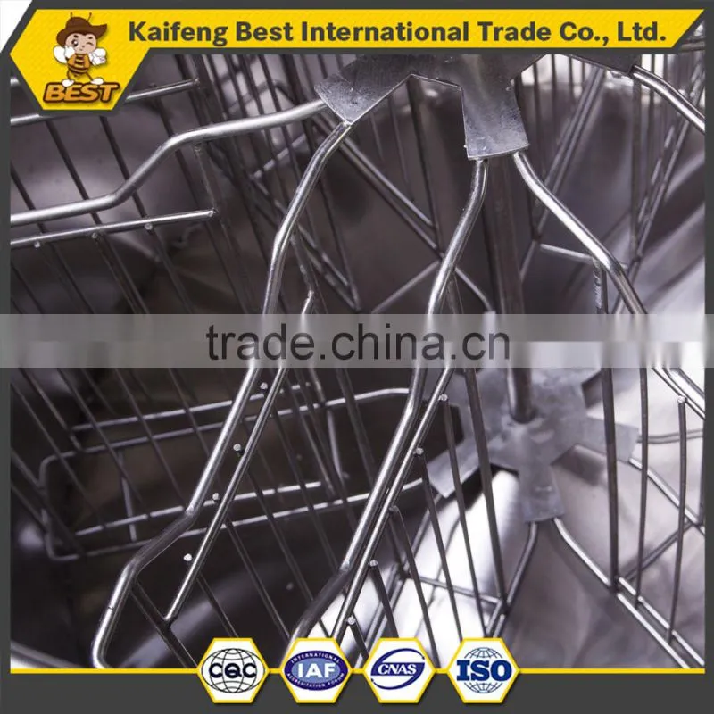 New electric 6 frame honey extractor hot sale