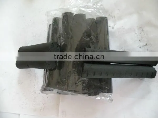 1.5hours burning time finger palm kernel shell charcoal