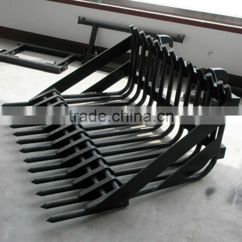 Timber grapple loader for tractor