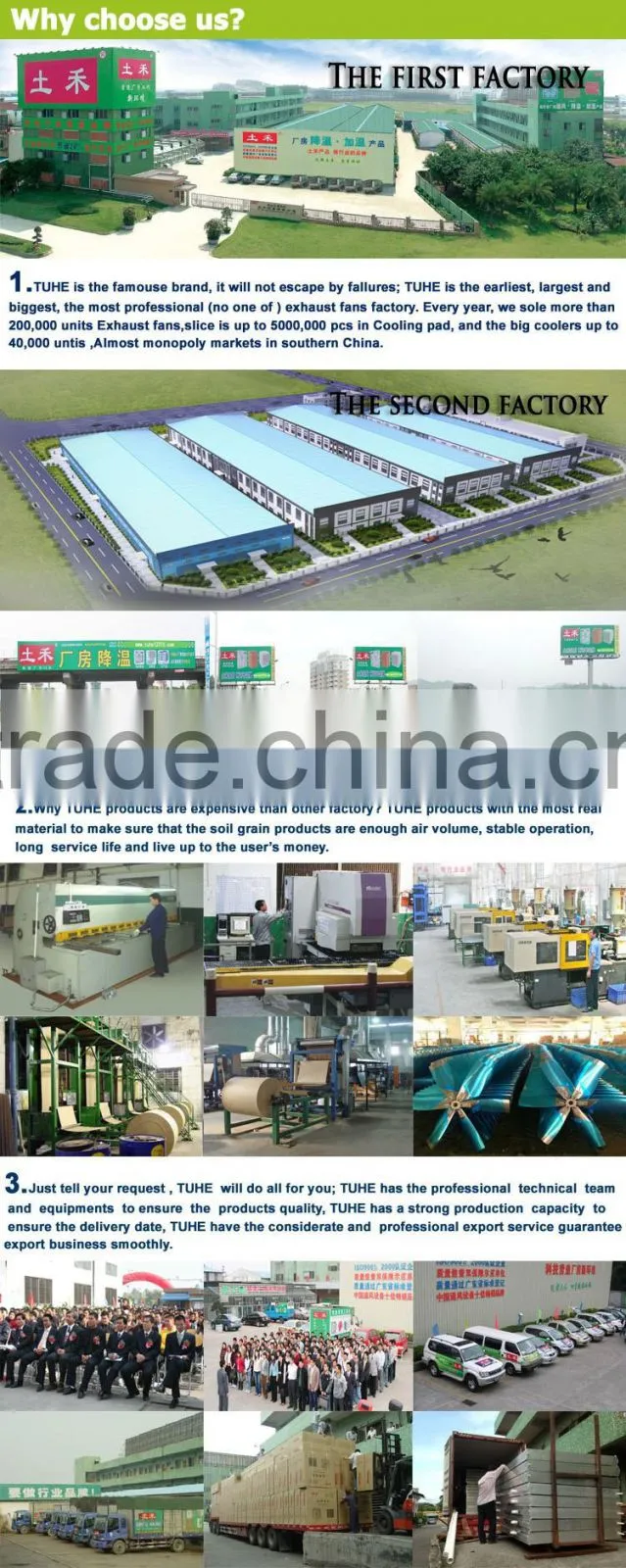 China famous Industrial cooling fans