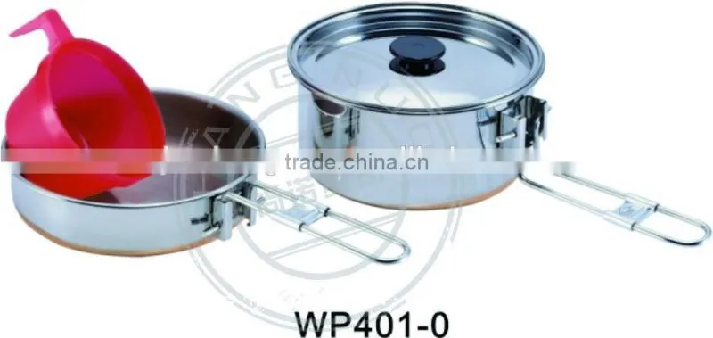 hot electric deep frying pan and pot for weekend camping
