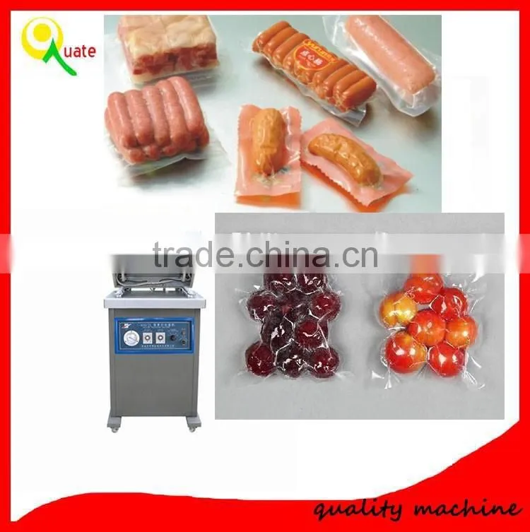 Automatic food meat chicken vacuum sealer sausage rice packer fish fruit vacuum sealing machine price for