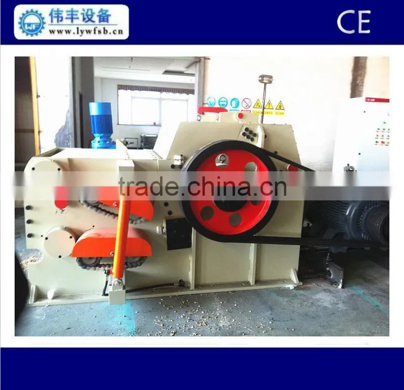 Electric Motor 50HP Drum Type Wood Chipper in Stock