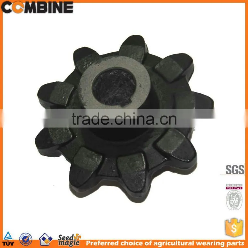 High quality Roller chain sprocket for CNH Combine Harvester