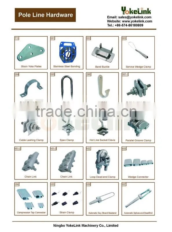 High strength Carbon steel I'' Structural electrical crossarm wood crossarm insulator pin for Cable Hardware