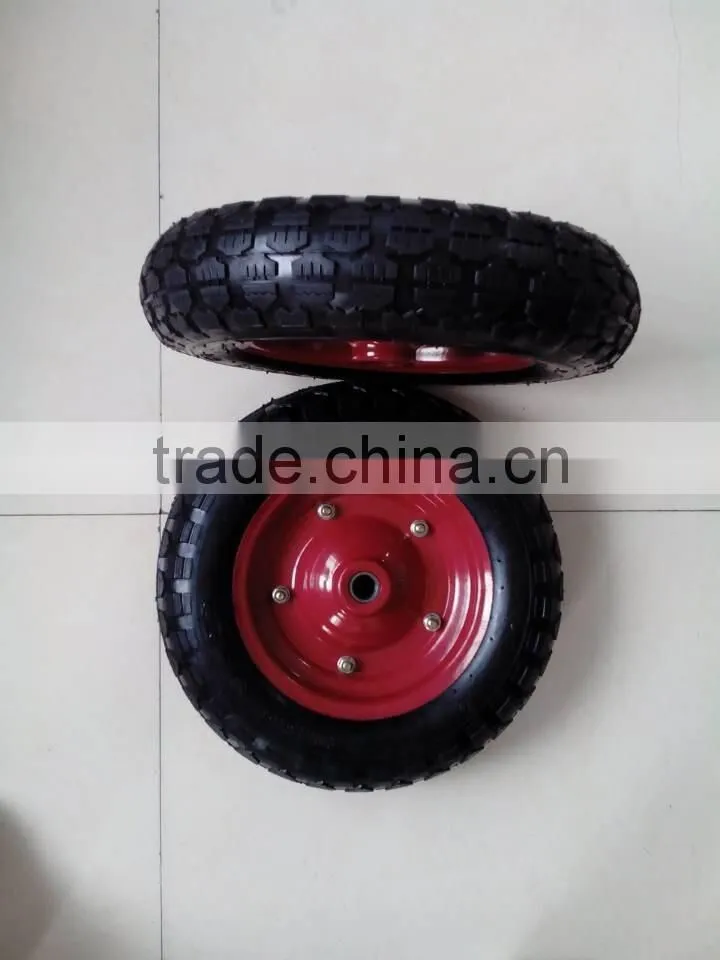350-8 pneumatic hand truck wheel