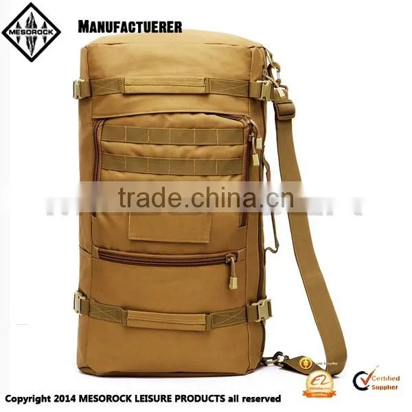 60L Water-Resistant Male Outdoor Tactical Military Backpack Climbing Bag Travel Backpack