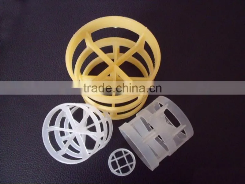Size 16*16mm plastic pall ring for tower packing media/ Polypropylene pall ring