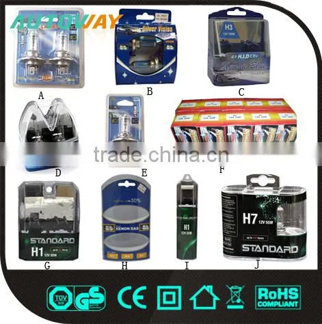 12V 65W Auto Halogen Bulb Cars Use 9005 Bulbs