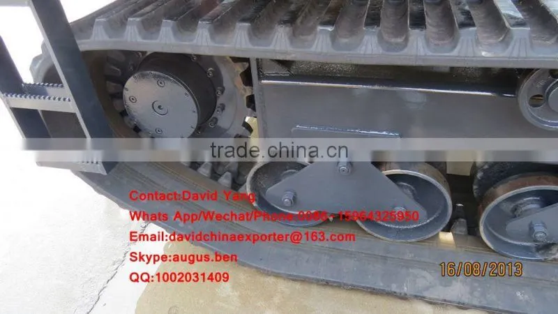 6 tons capacity full rubber track dumper in stock for sale
