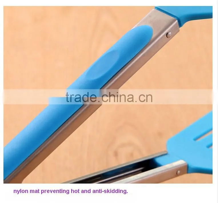 HF-506 Good quality nylon kitchen serving tong